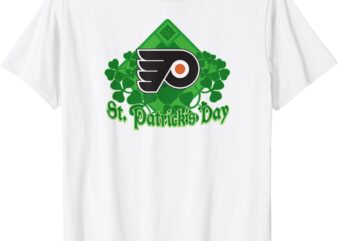 Philadelphia Flyers St. Patrick’s Day White NHL Licensed T-Shirt