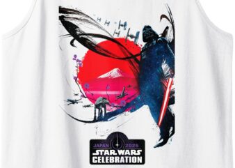 Star Wars Celebration Japan 2025 Logo & Darth Vader Key Art Tank Top