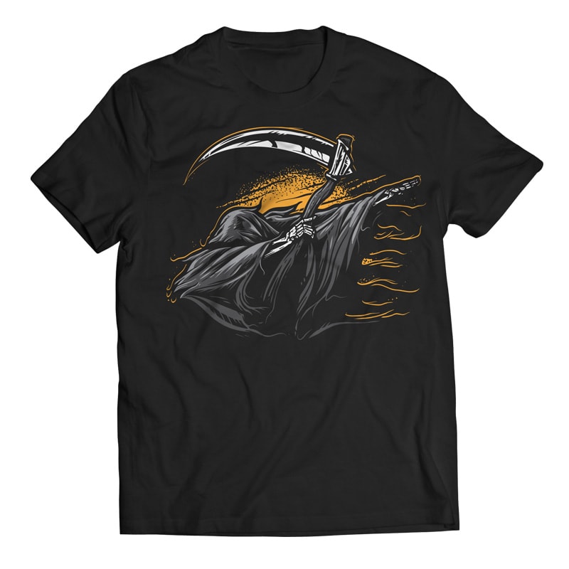 Dabbing Reaper vector t shirt design artwork - Buy t-shirt designs