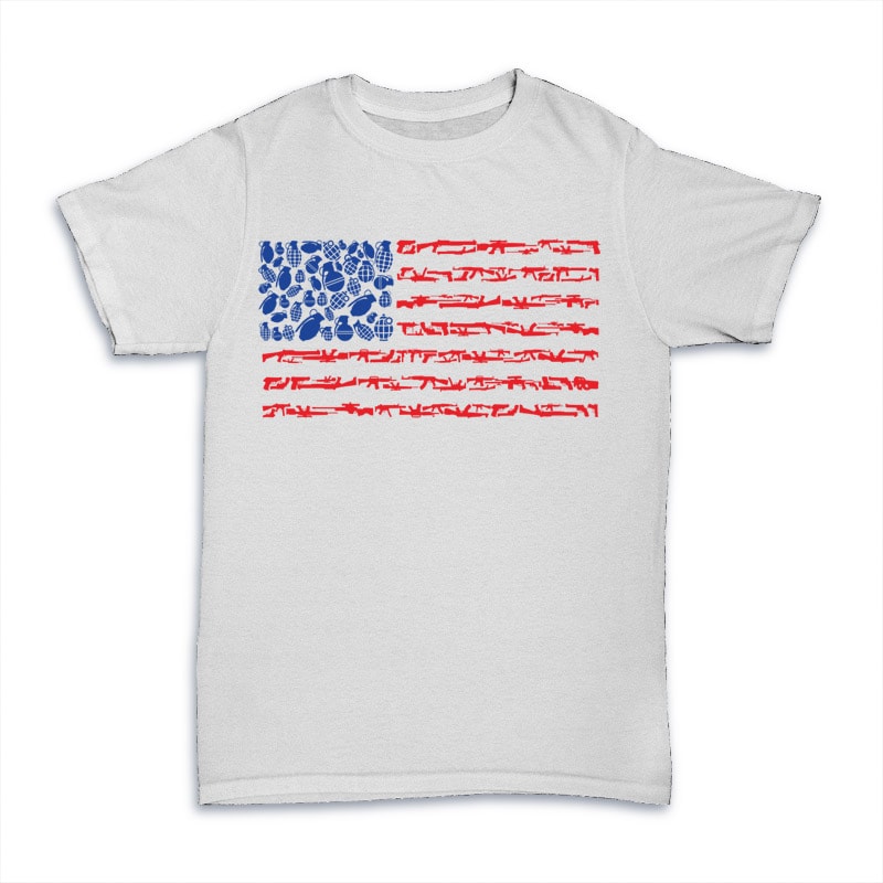 Weapon Flag buy tshirt design