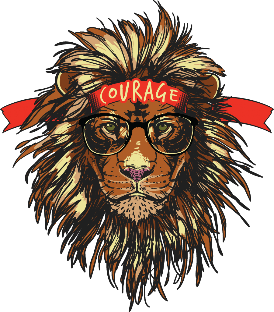 Download Courage vector t-shirt design for commercial use - Buy t-shirt designs