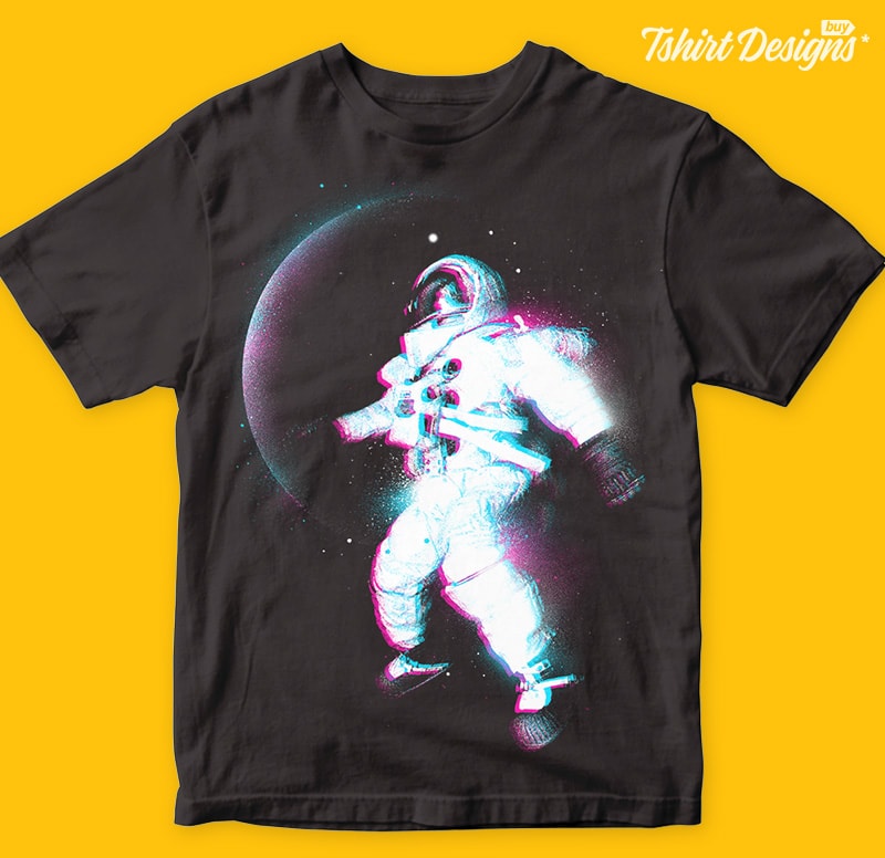 Color Space T-shirt Design - Buy t-shirt designs