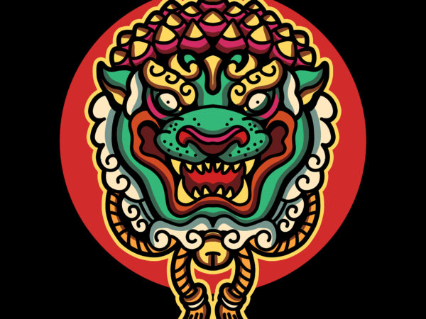 Komainu t shirt vector art