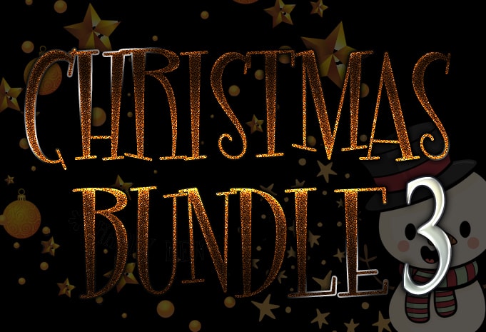 Free Big 3 christmas bundle t shirt template