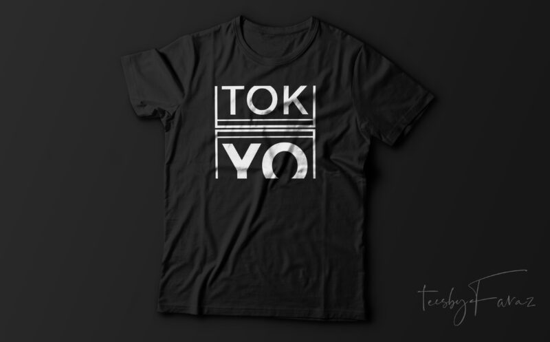 Tourist City of Japan Capital Tokyo Design Men T Shirt TOKYO Print Men’s T-shirts Short Top&Tee