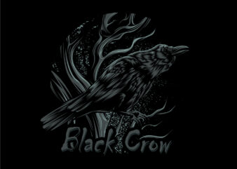 nightmare black crow