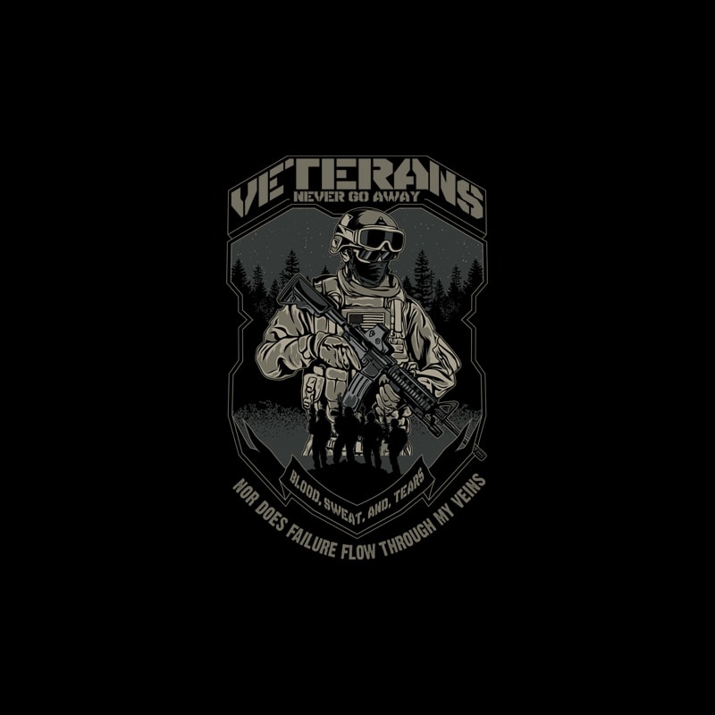 VETERANS - Buy t-shirt designs