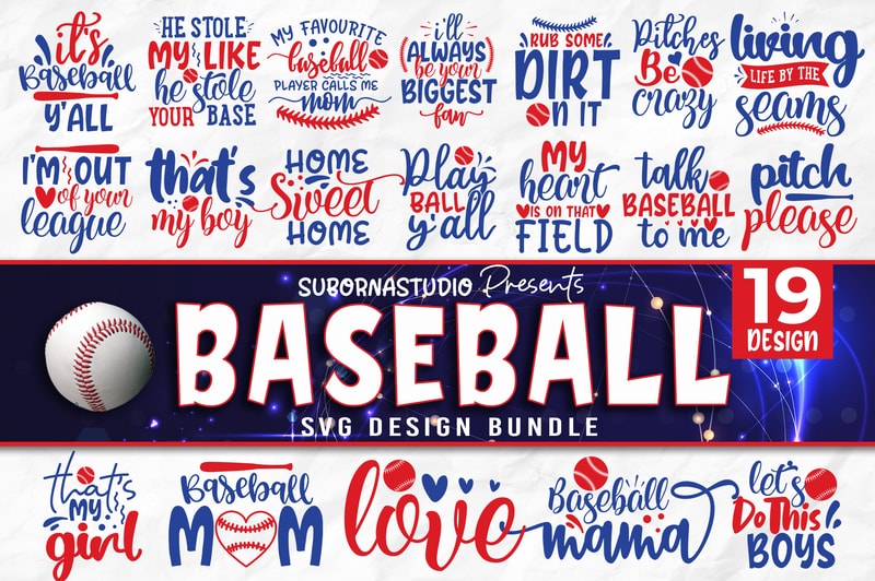 Baseball SVG Bundle, Baseball Shirt SVG Graphic by TonisArtStudio