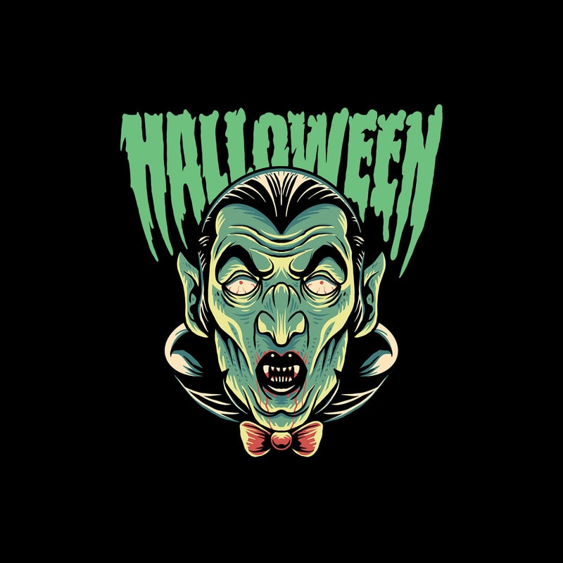 Dracula Halloween - Buy T-shirt Designs