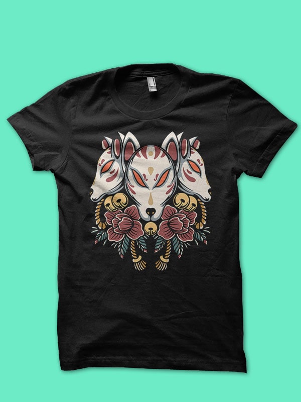 kitsune - Buy t-shirt designs