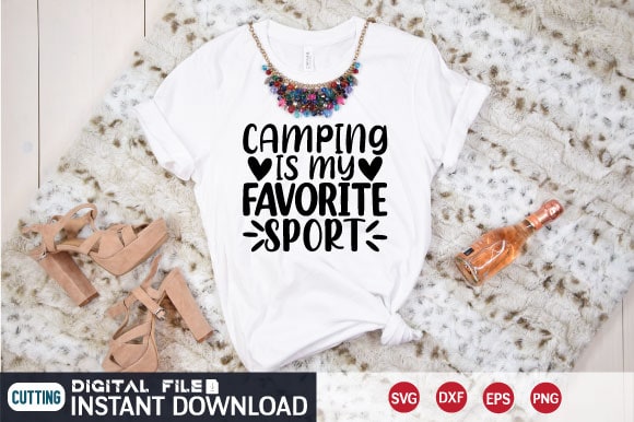 Camping svg bundle graphic t shirt