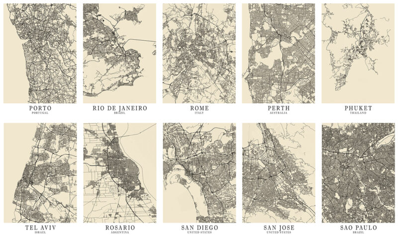 Earth – F2E8CF Color Map Bundle