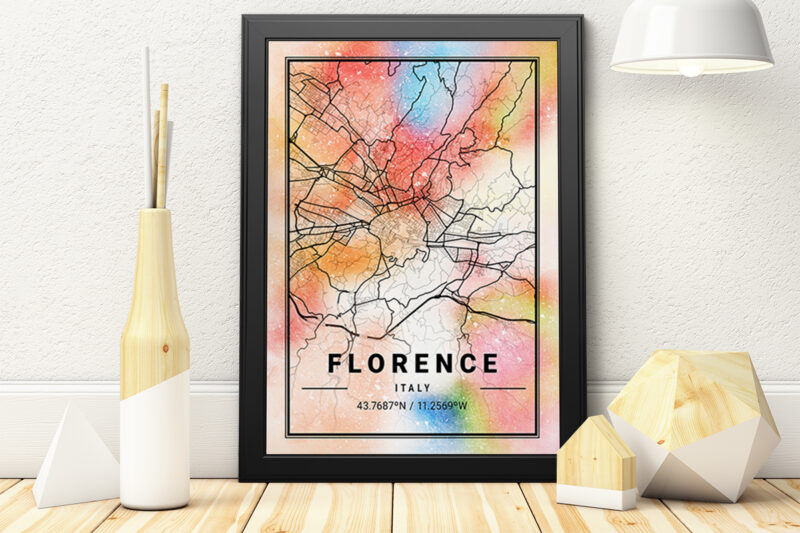 Fornax Watercolor Map Bundle