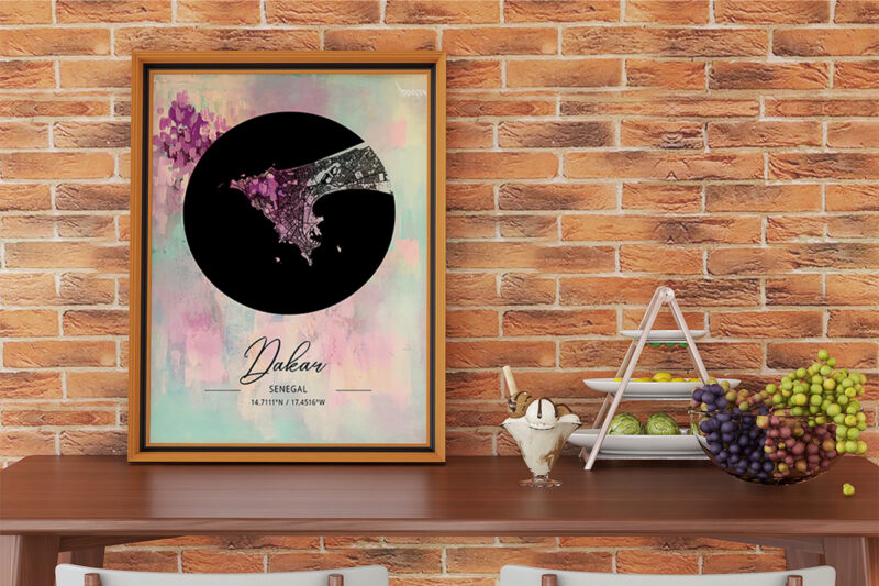 Iota Watercolor Map Bundle