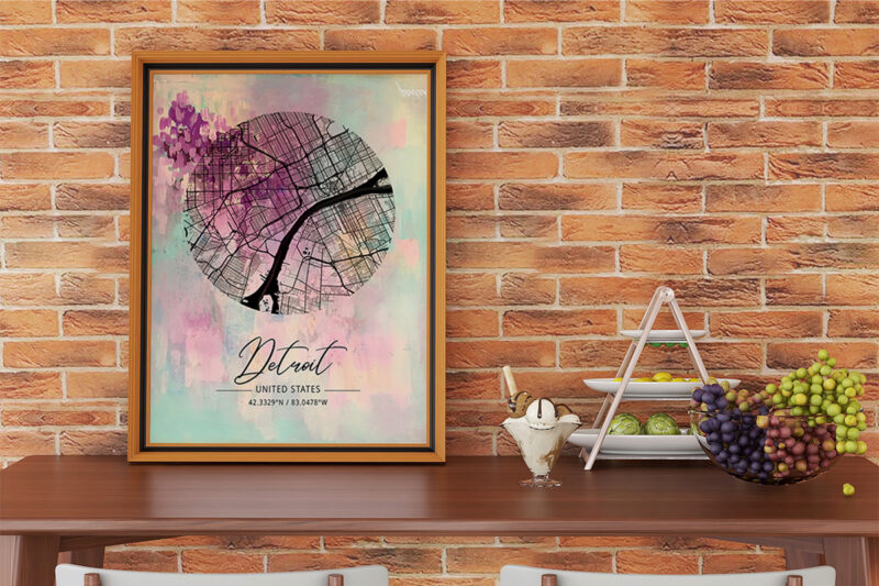 Iota Watercolor Map Bundle