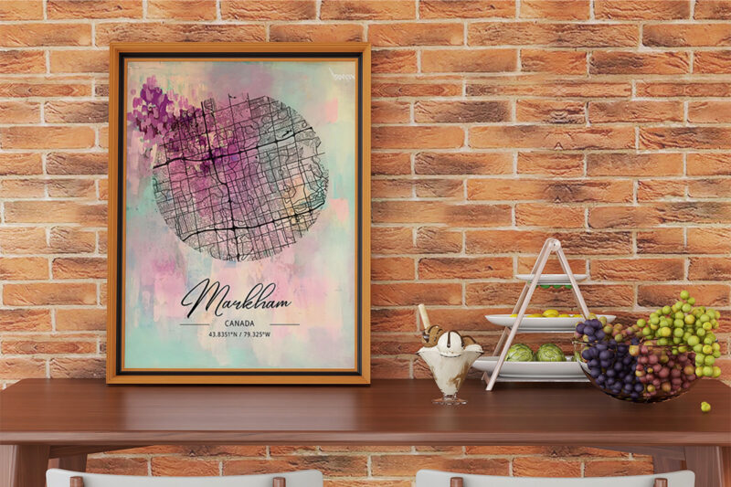 Iota Watercolor Map Bundle