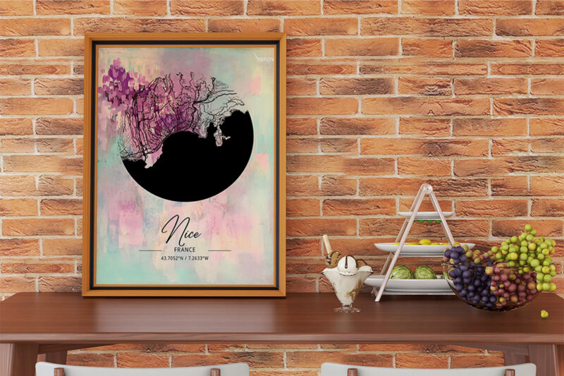 Iota Watercolor Map Bundle