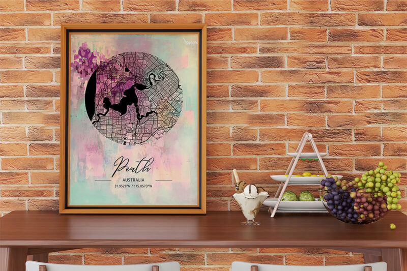 Iota Watercolor Map Bundle