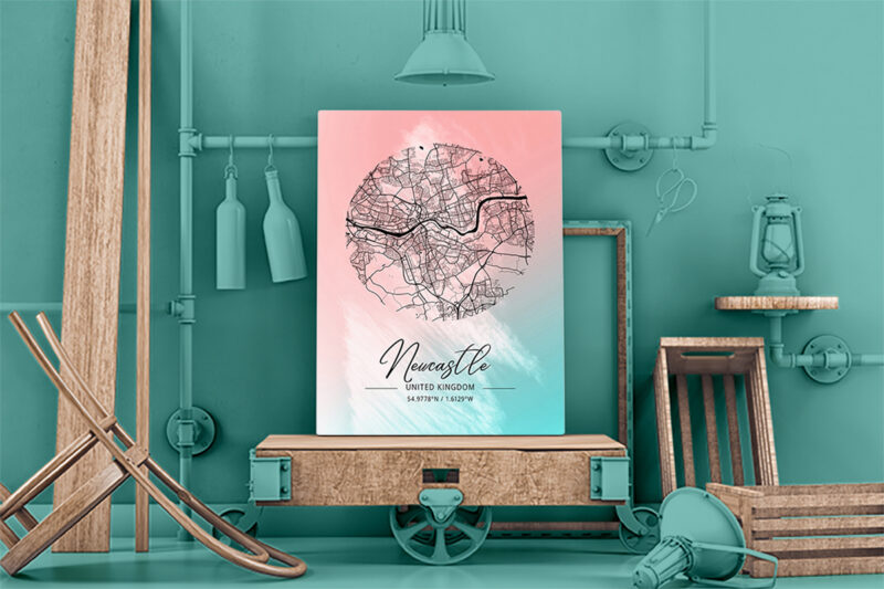 Kappa Watercolor Map Bundle