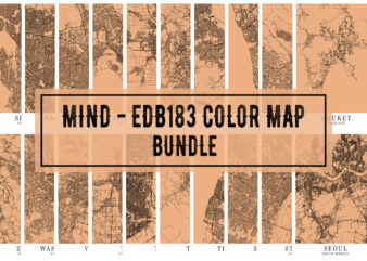 Mind – EDB183 Color Map Bundle t shirt designs for sale