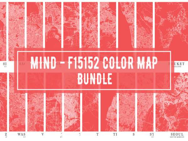 Mind – f15152 color map bundle t shirt designs for sale