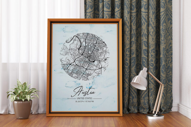 Alpha Watercolor Map Bundle