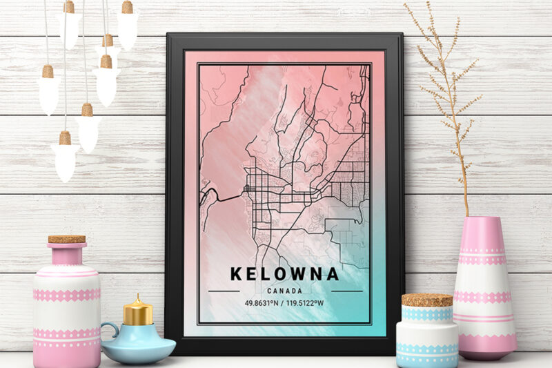 Neptune Watercolor Map Bundle