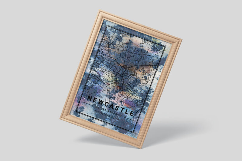 Norma Watercolor Map Bundle