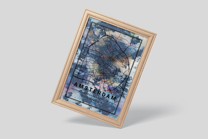 Norma Watercolor Map Bundle