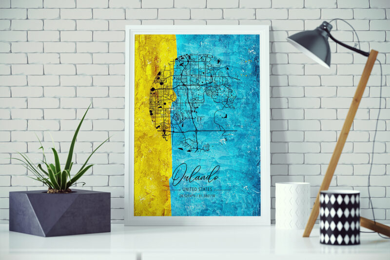 Aries Watercolor Map Bundle