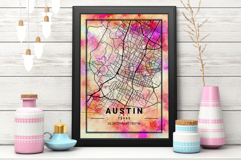 Caelum Watercolor Map Bundle