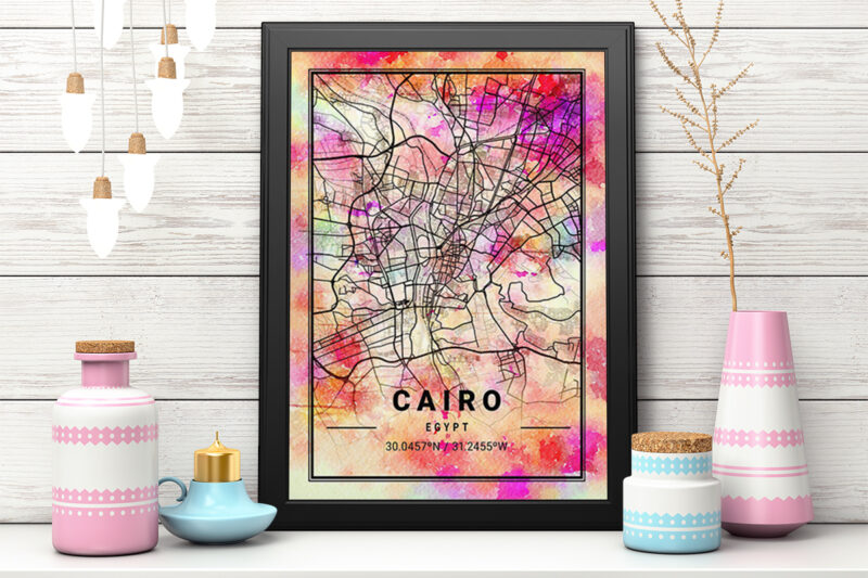 Caelum Watercolor Map Bundle