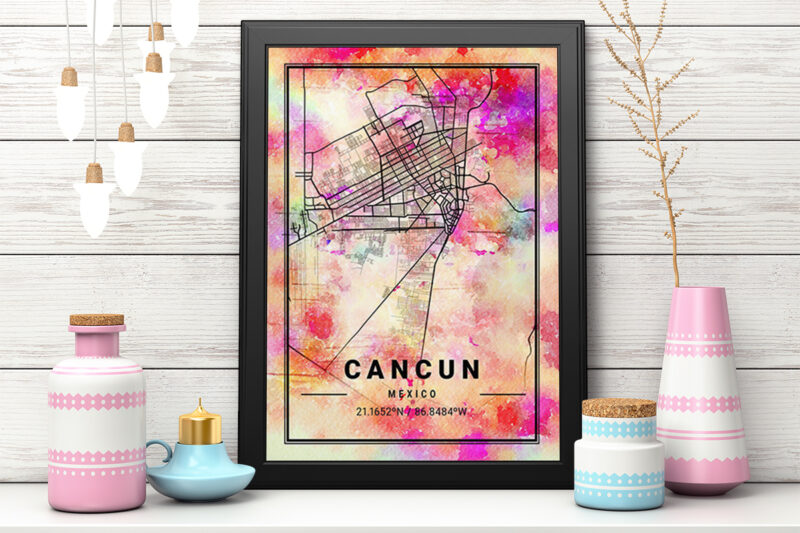 Caelum Watercolor Map Bundle