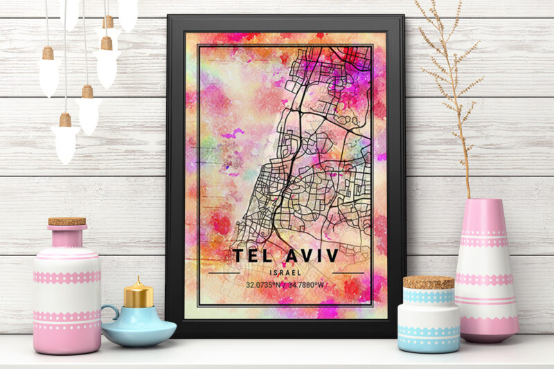 Caelum Watercolor Map Bundle