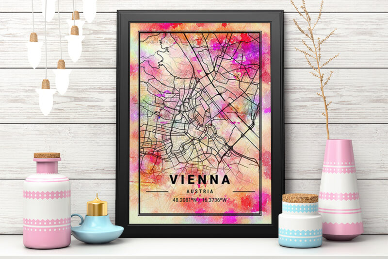 Caelum Watercolor Map Bundle