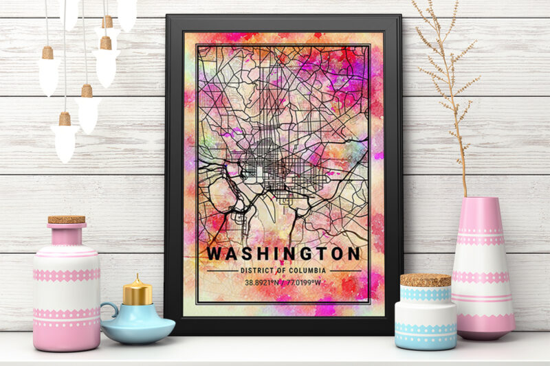 Caelum Watercolor Map Bundle