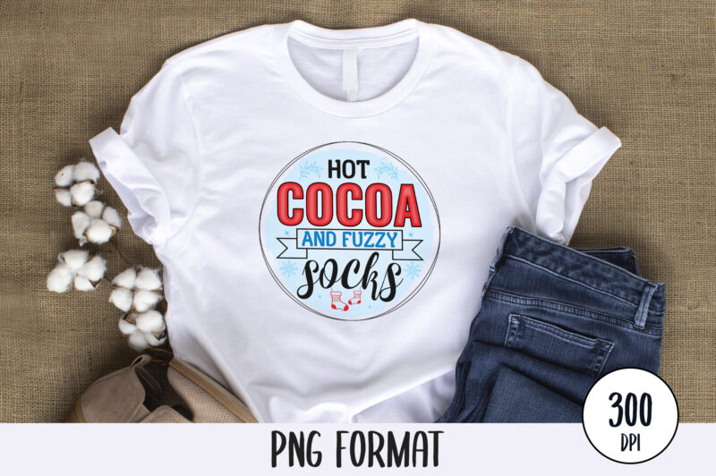 Hot Cocoa Sublimation Bundle, 20 PNG