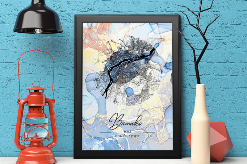 Bergamot Marble Map Bundle