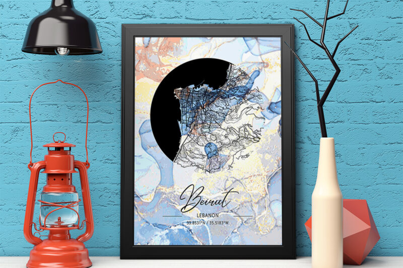 Bergamot Marble Map Bundle