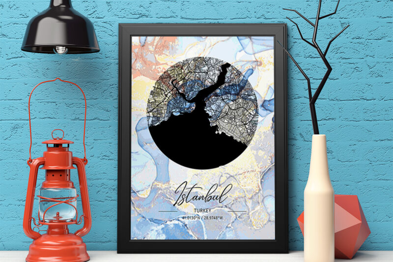 Bergamot Marble Map Bundle