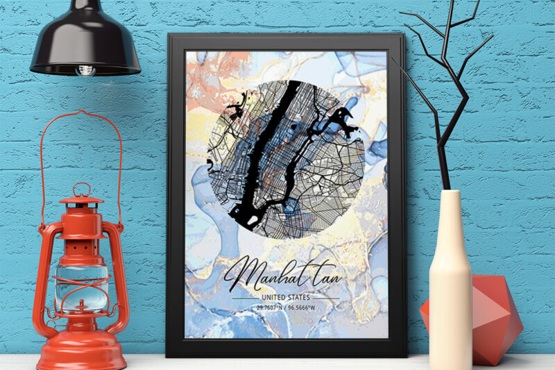 Bergamot Marble Map Bundle