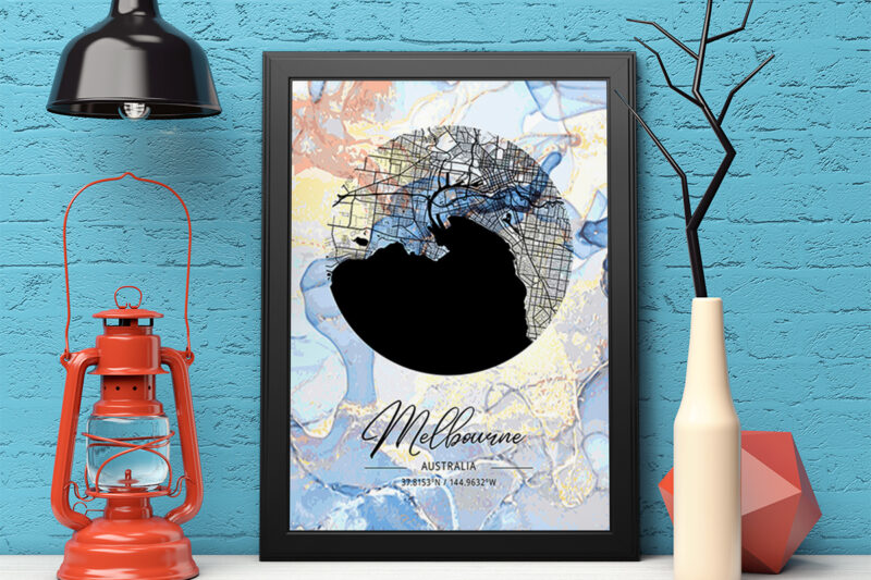 Bergamot Marble Map Bundle