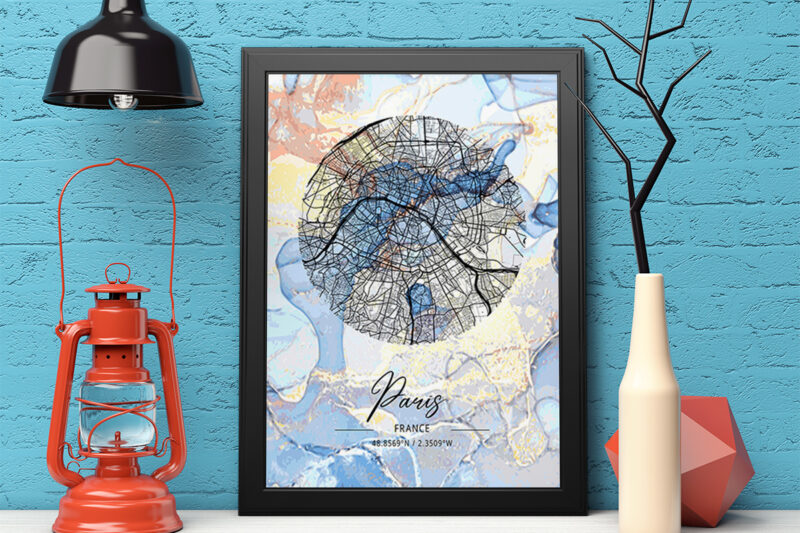 Bergamot Marble Map Bundle