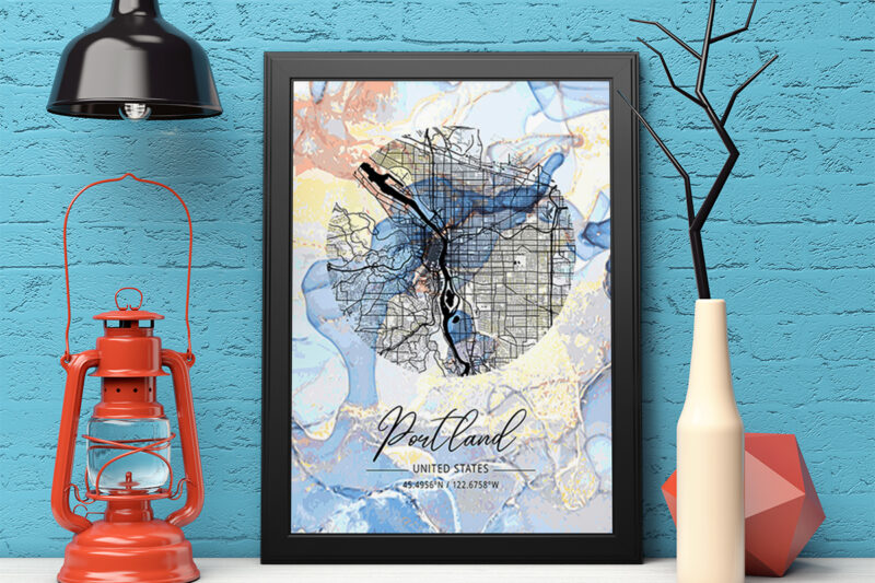 Bergamot Marble Map Bundle