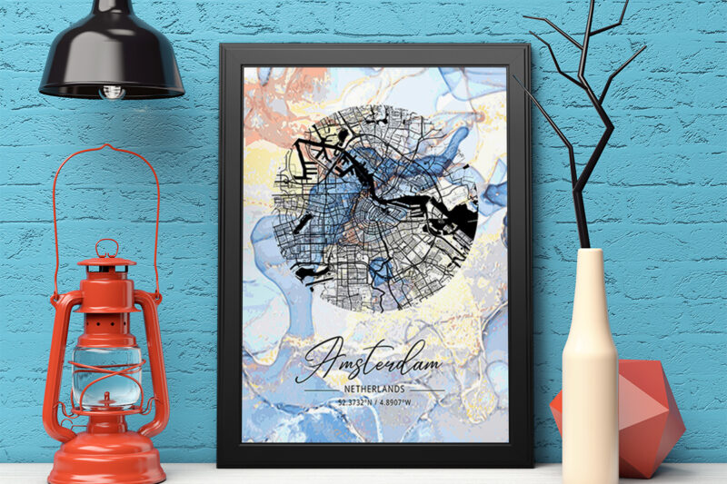 Bergamot Marble Map Bundle