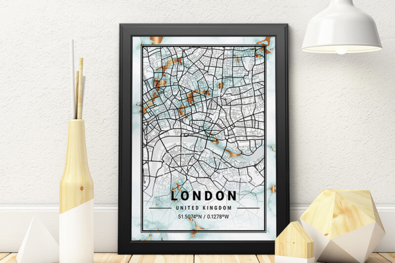 Bluebell Marble Map Bundle