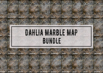 Dahlia Marble Map Bundle