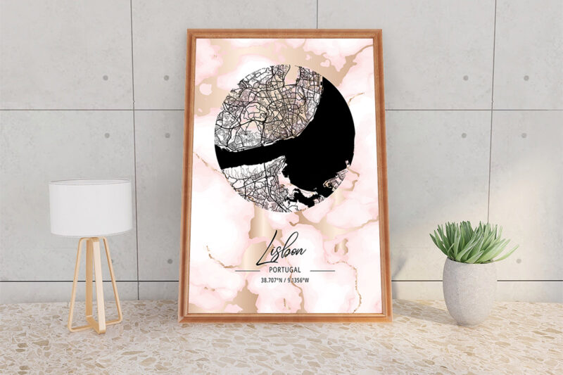 Forsythia Marble Map Bundle