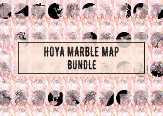 Hoya Marble Map Bundle graphic t shirt