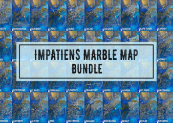 Impatiens Marble Map Bundle t shirt design for sale